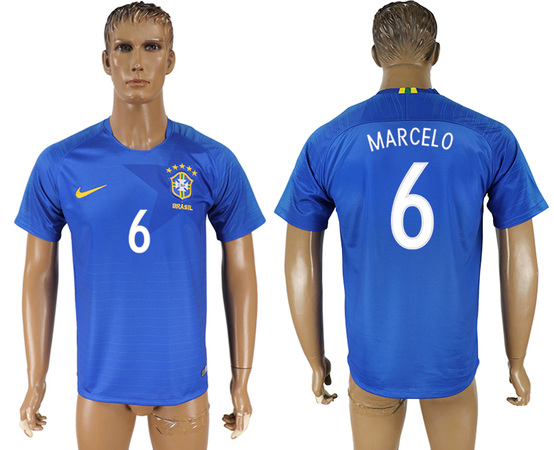 2018 FIFA WORLD CUP BRAZIL #6  MARCELO  Maillot de foot